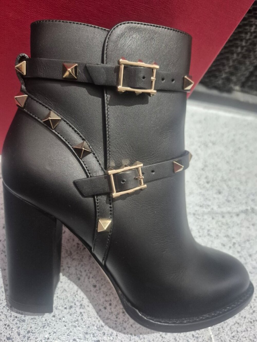 Valentino Rockstud Ankle Boots - Picture 13 of 16